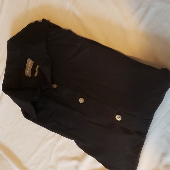 Men's Michael Kors Long Sleeve Dress Shirt Business Suit Wedding Slim Fit - Picture 5 of 8